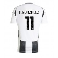 Camisa de Futebol Juventus Nicolas Gonzalez #11 Equipamento Principal 2024-25 Manga Curta